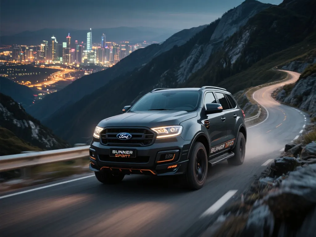 Ford Everest Bunker Sport Edition 突破极限
